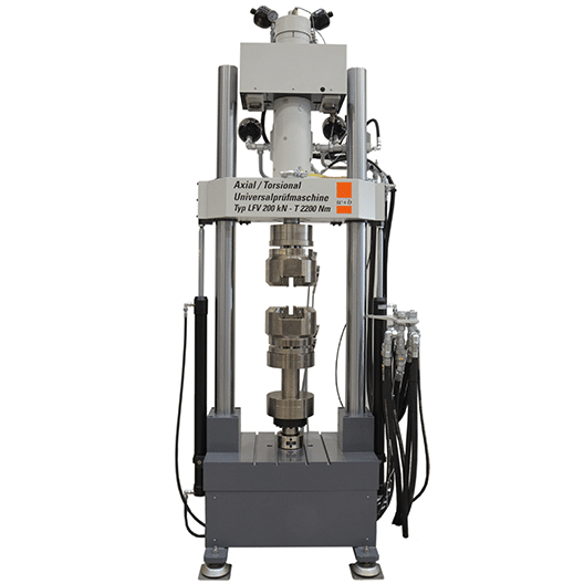 Axial Torsional Fatigue Test System 200 kN 2200 Nm