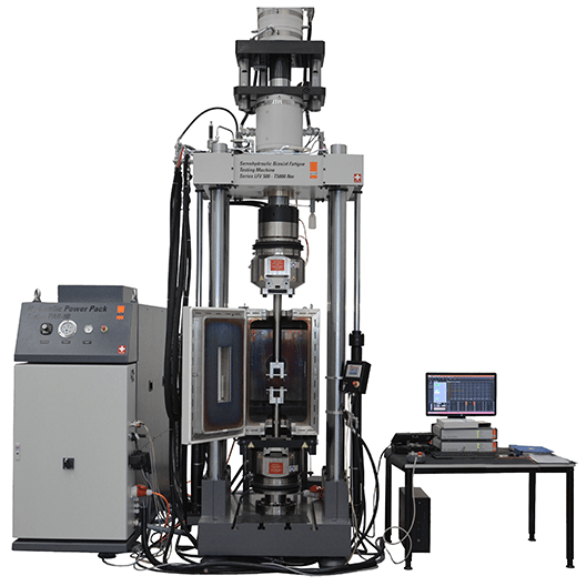 Axial Torsional Fatigue Test System 630 kN 5000 Nm